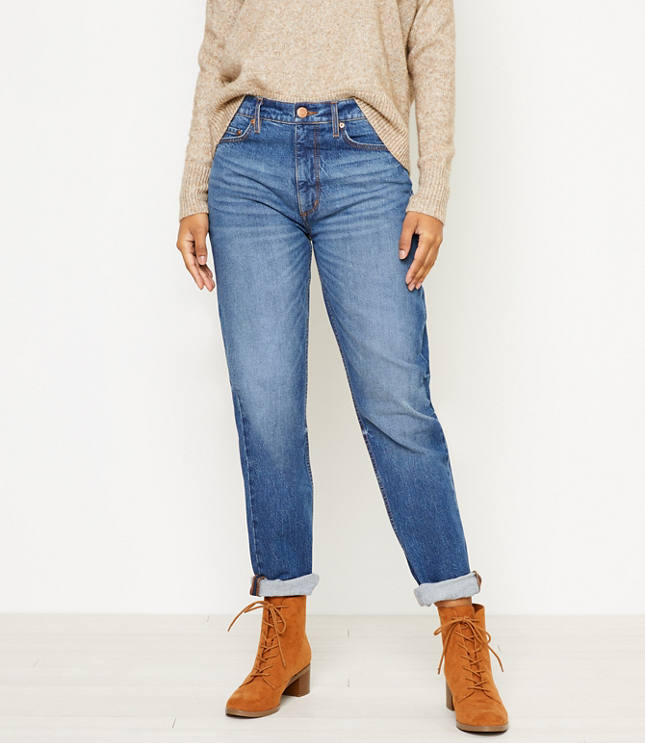 curvy boyfriend jeans