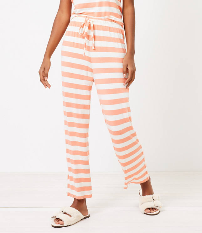 Rugby Stripe Pajama Pants | LOFT