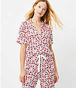 Cherry Pajama Top carousel Product Image 1