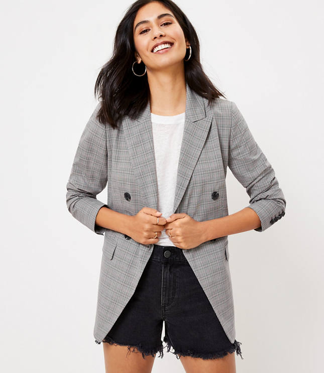 white blazer loft