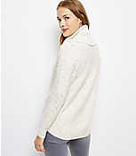 Flecked Cowl Neck Tunic Sweater carousel Product Image 3