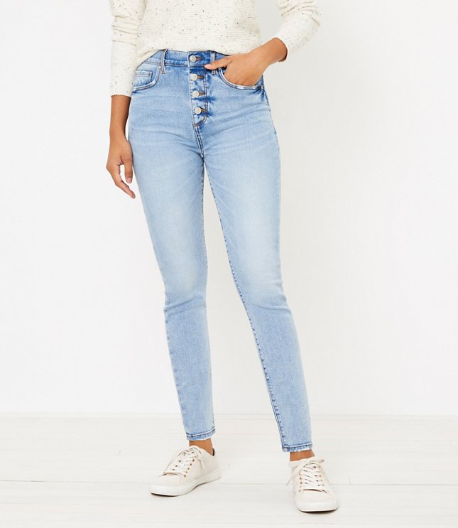 Skinny Jeans for Women: Velvet, Coated & Crop | LOFT