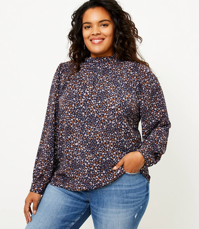 loft plus size blouses