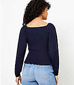 Smocked Puff Sleeve Top carousel Product Image 3