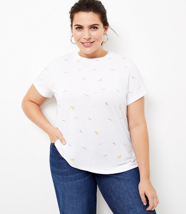 Short Sleeve Plus Size Tops for Women 