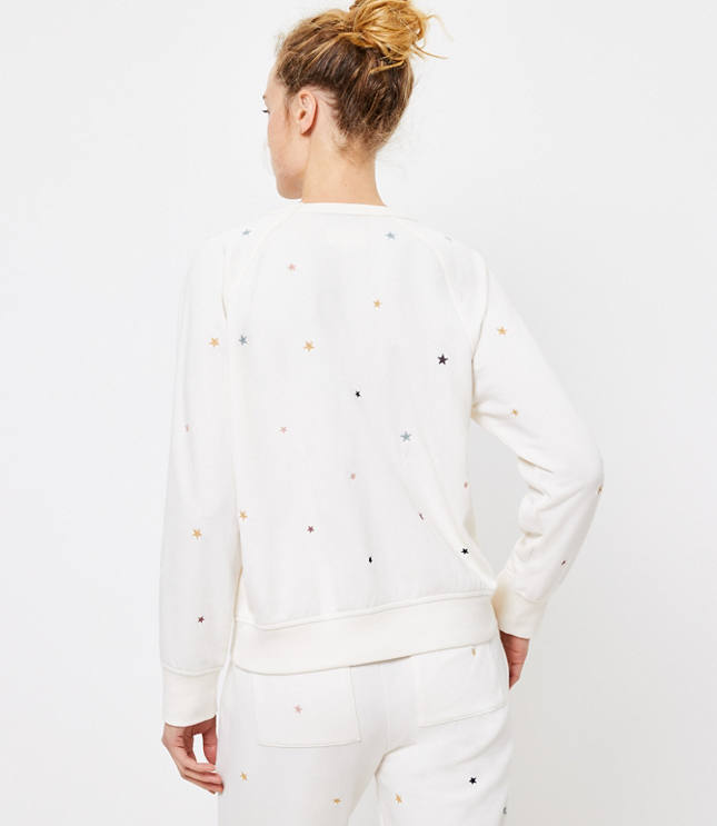 Lou Grey Star Terry Sweatshirt