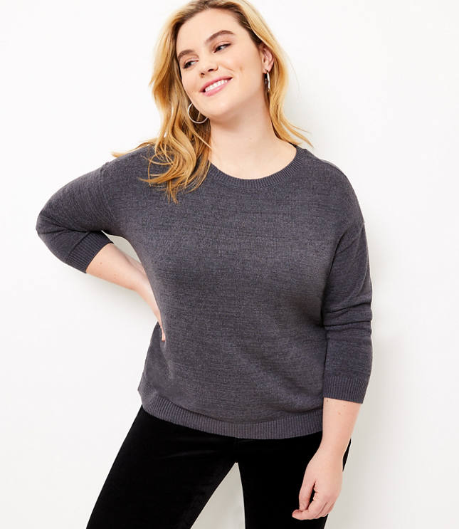 Loft drop 2025 shoulder sweater