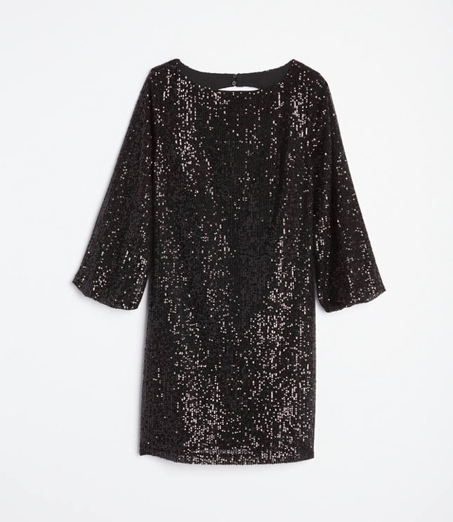 loft black lace dress