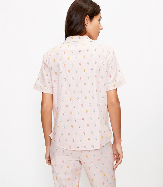 Ice Cream Pajama Top