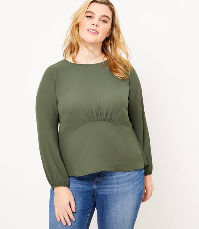 ann taylor plus size tops