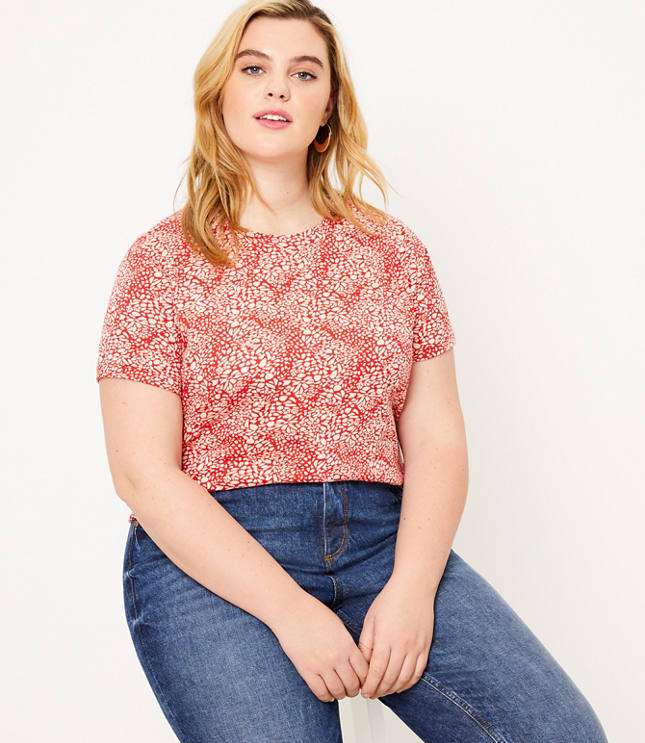 the loft plus size tops