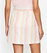 Striped Pocket Shift Skirt carousel Product Image 3