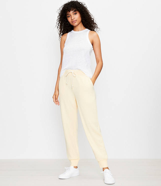 Lou & Grey Cozy Cotton Terry Sweatpants