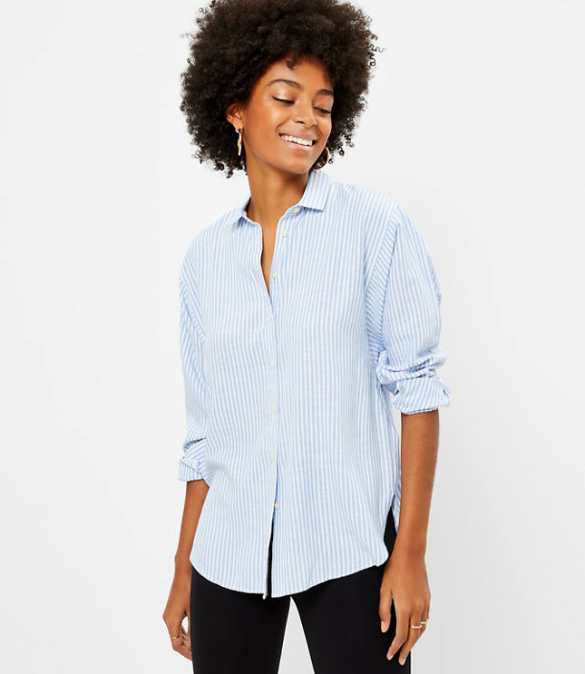 loft petite shirts