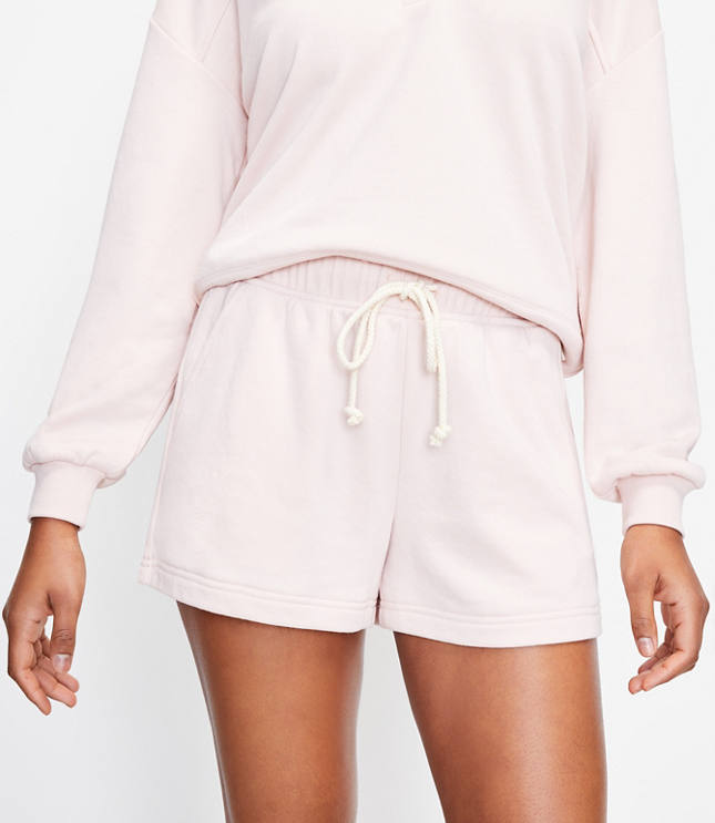 Lou & Grey Cozy Cotton Terry Shorts