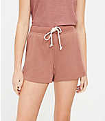 Lou & Grey Cozy Cotton Terry Shorts carousel Product Image 1