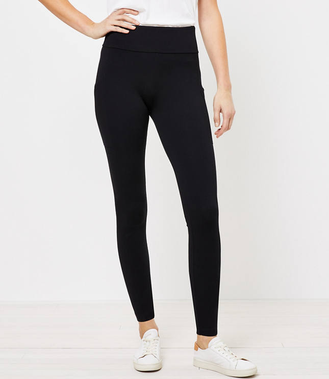 Ann Taylor LOFT Navy Blue Leggings Size XS (Tall) - 73% off