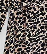 Maternity Cheetah Print Midi Shirtdress carousel Product Image 2
