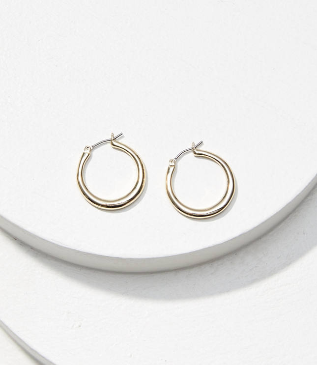 Tubular Hoop Earrings Loft