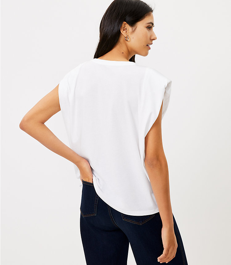 Padded Shoulder Muscle Tee image number 2