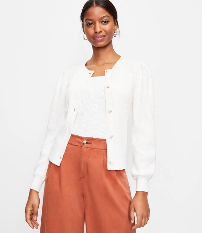Loft Draped Sleeve Cardigan