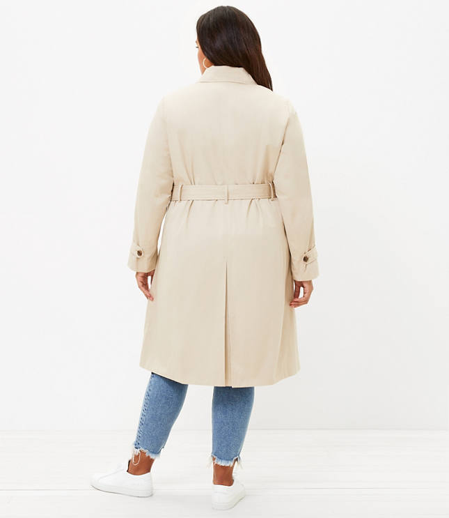 LOFT Plus Swing Trench Coat