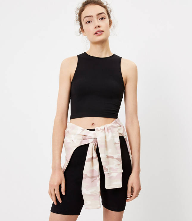 Lou & Grey Terry Halter Bralette