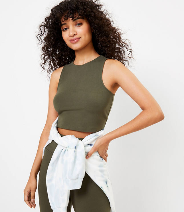 Lou & Grey Terry Halter Bralette