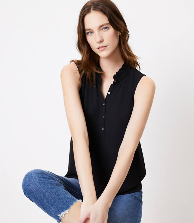 Petite Tank Tops & Sleeveless Tops for Women LOFT