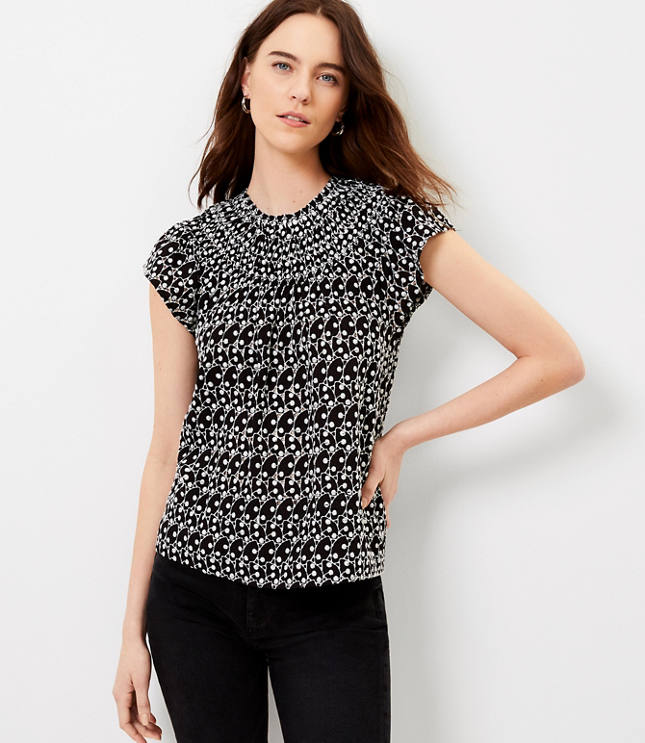 loft petite tops