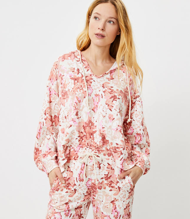 Lou & Grey In Bloom Terry Hoodie