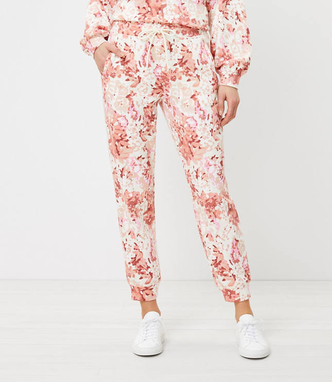 Lou & Grey In Bloom Terry Sweatpants