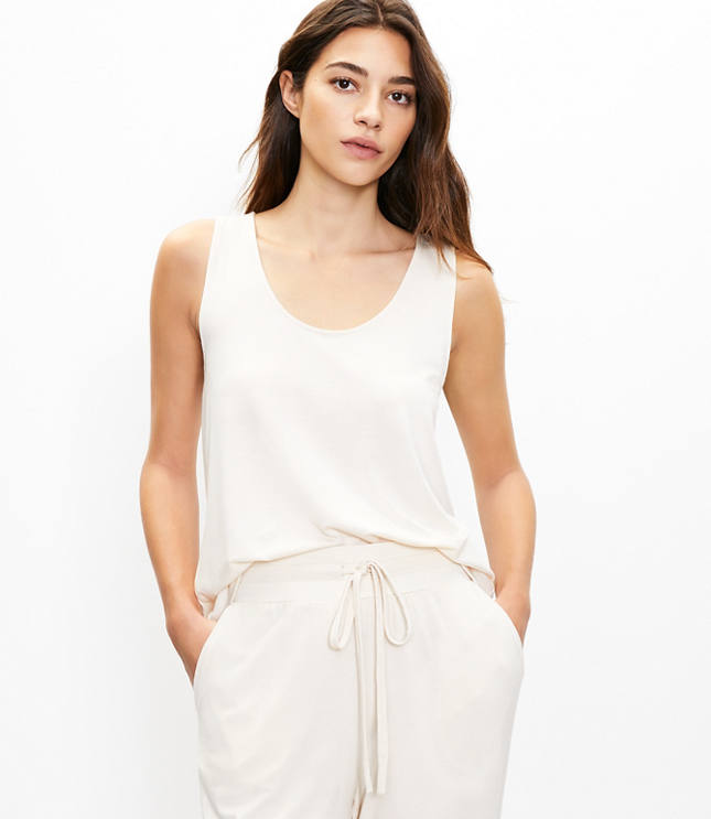 Loft LOFT Daydream Luxe Knit Pajama Tank