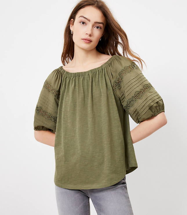 loft green top