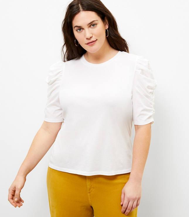 the loft plus size tops