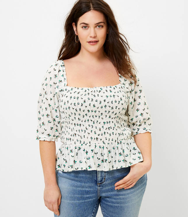 ann taylor plus size tops