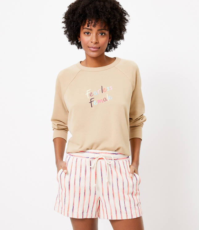 Petite Lou & Grey Fearless Female Terry Sweatshirt