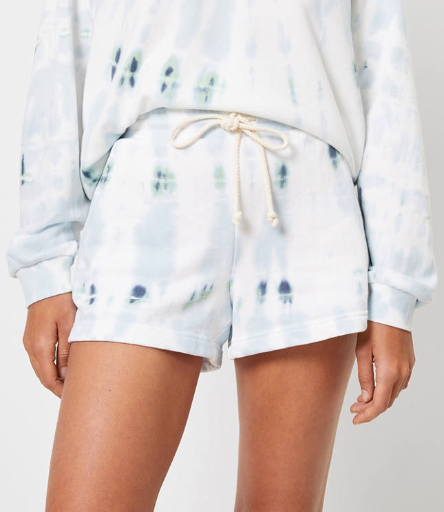 Petite Lou & Grey Tie Dye Terry Shorts