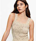 Marled Cropped Sweater Tank carousel Product Image 2