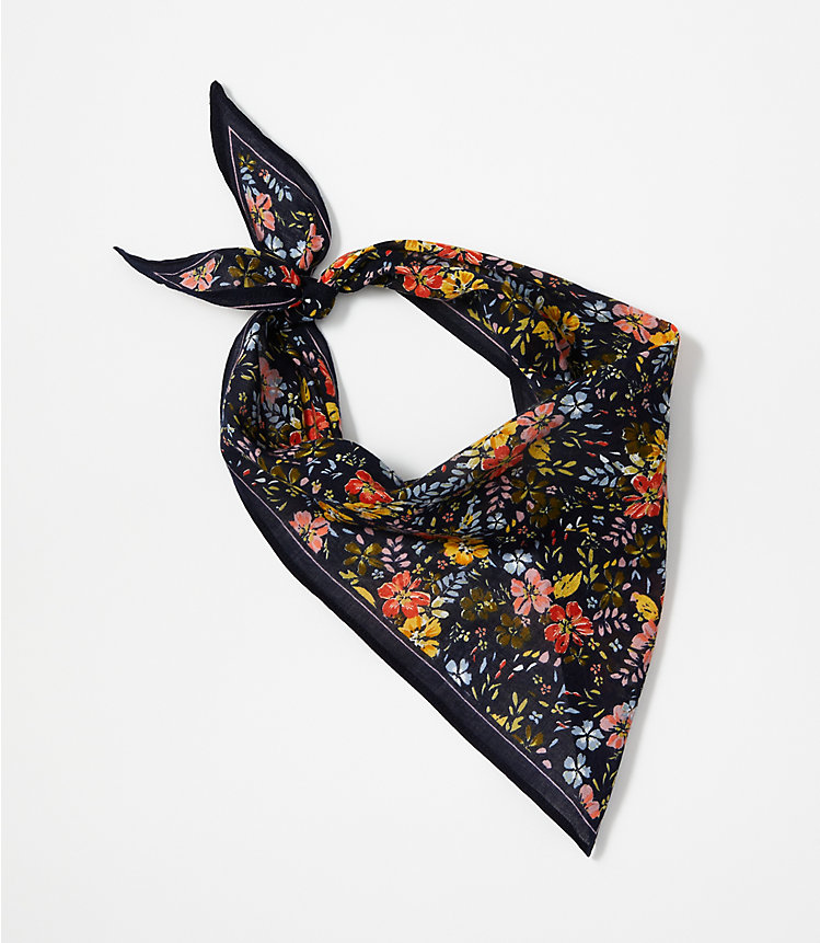 Floral Triangle Bandana image number null