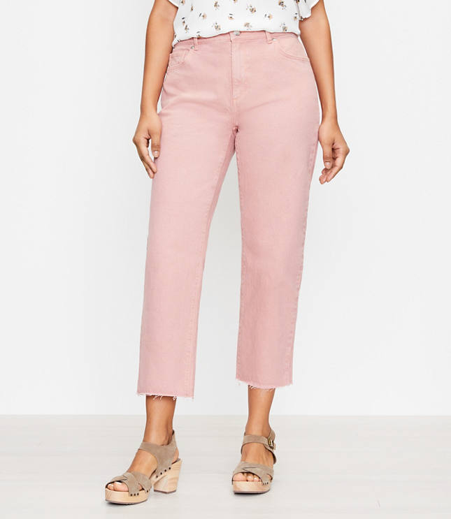 The Curvy High Waist Straight Crop Jean