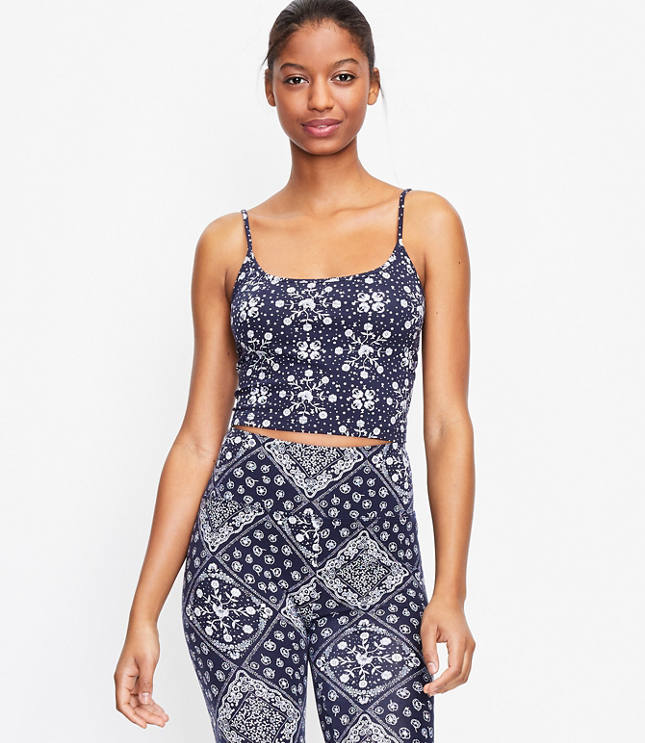 Lou & Grey Bandana Cami Bralette