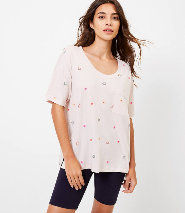 Lou & Grey Spring Fling Softserve Pocket Tee
