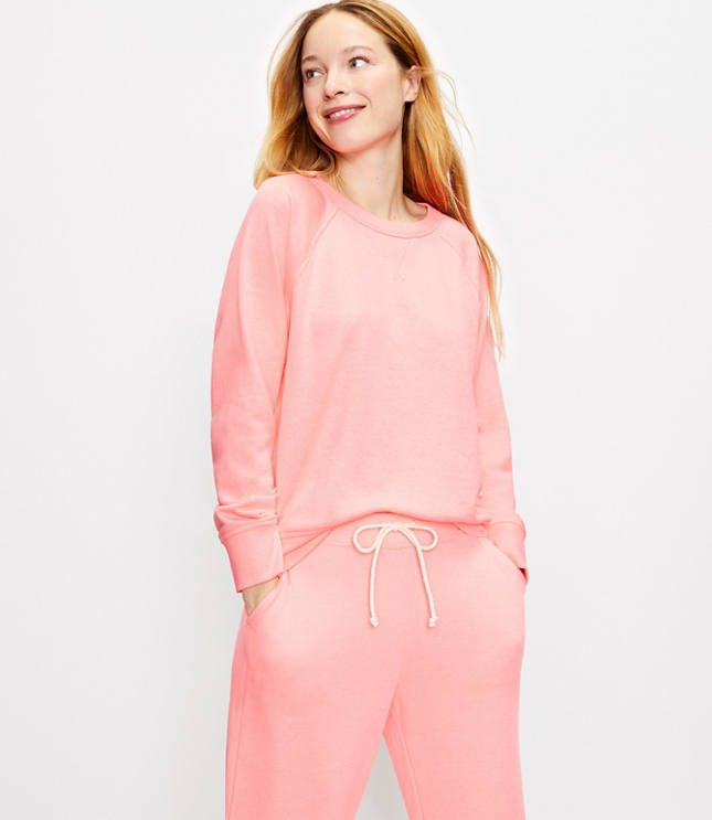 Petite Lou & Grey Cozy Cotton Terry Sweatshirt