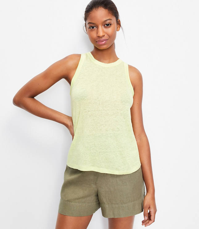 Loft Lou & Grey Softserve Linen Tank Top