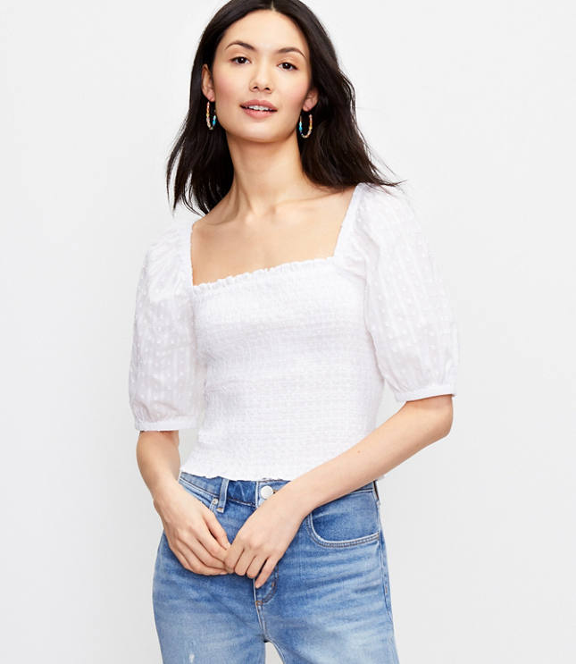 loft petite tops