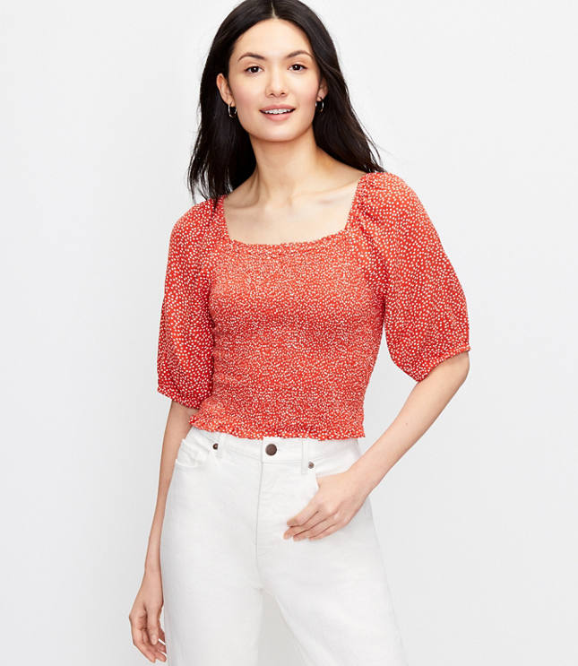 loft petite tops