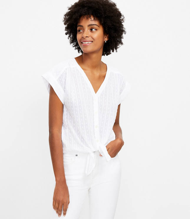 loft petite shirts