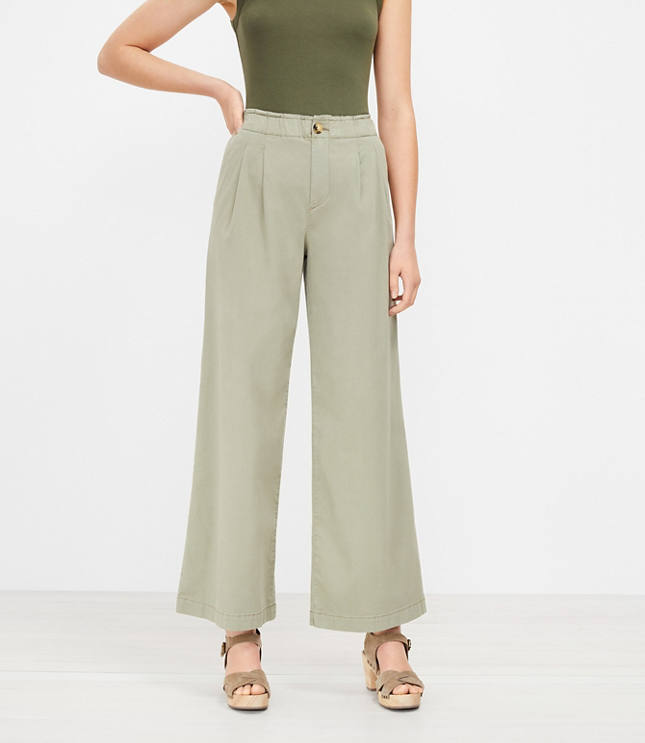 wide leg pants on petites