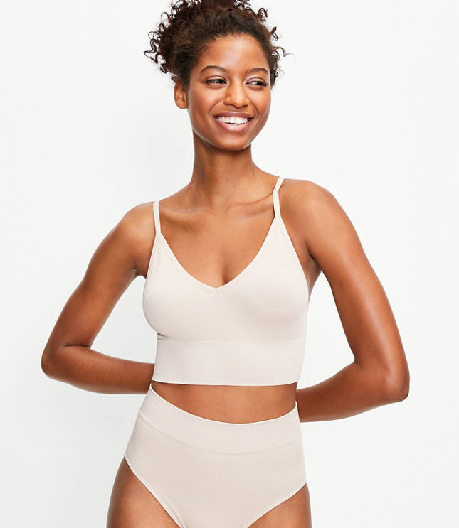 Loft LOFT Daydream Seamless V-Neck Bralette